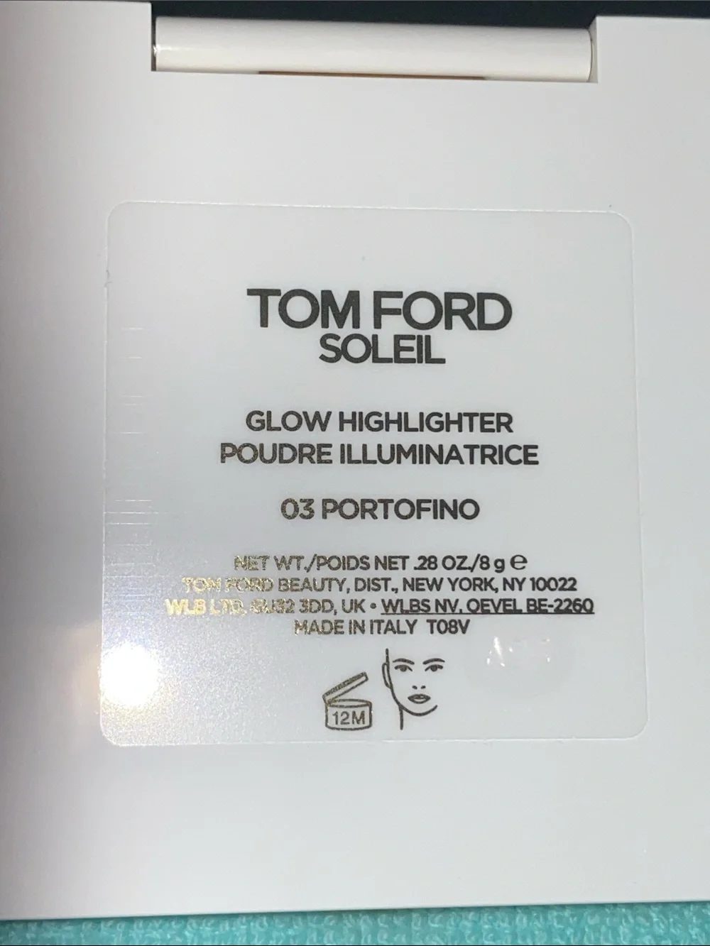 Tom Ford Soleil Shimmer Bronzer Highlighter - Gold